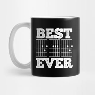 Best Dad Ever Guitar Chords Mug